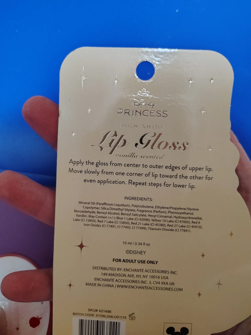 Disney princess lippie